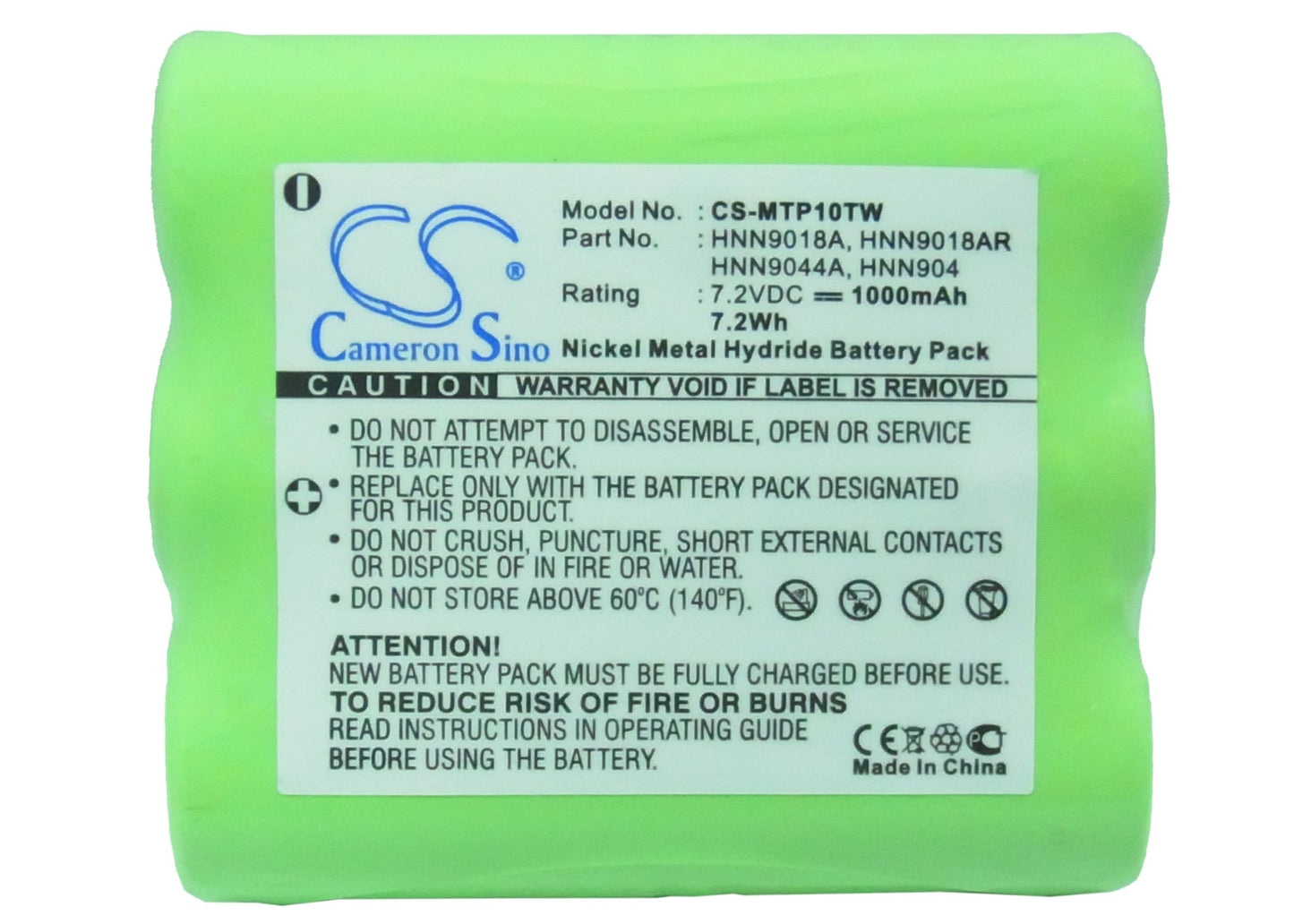 Replacement Battery for Sprint  MU11 – Two-Way Radio – 1000mAh / 7.2Wh / 7.2V
