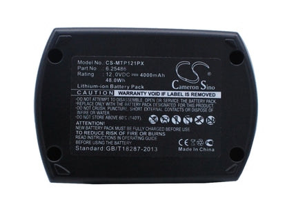 Replacement Battery for Metabo BS 12 SP – Power Tool – 4000mAh / 12V - image 1