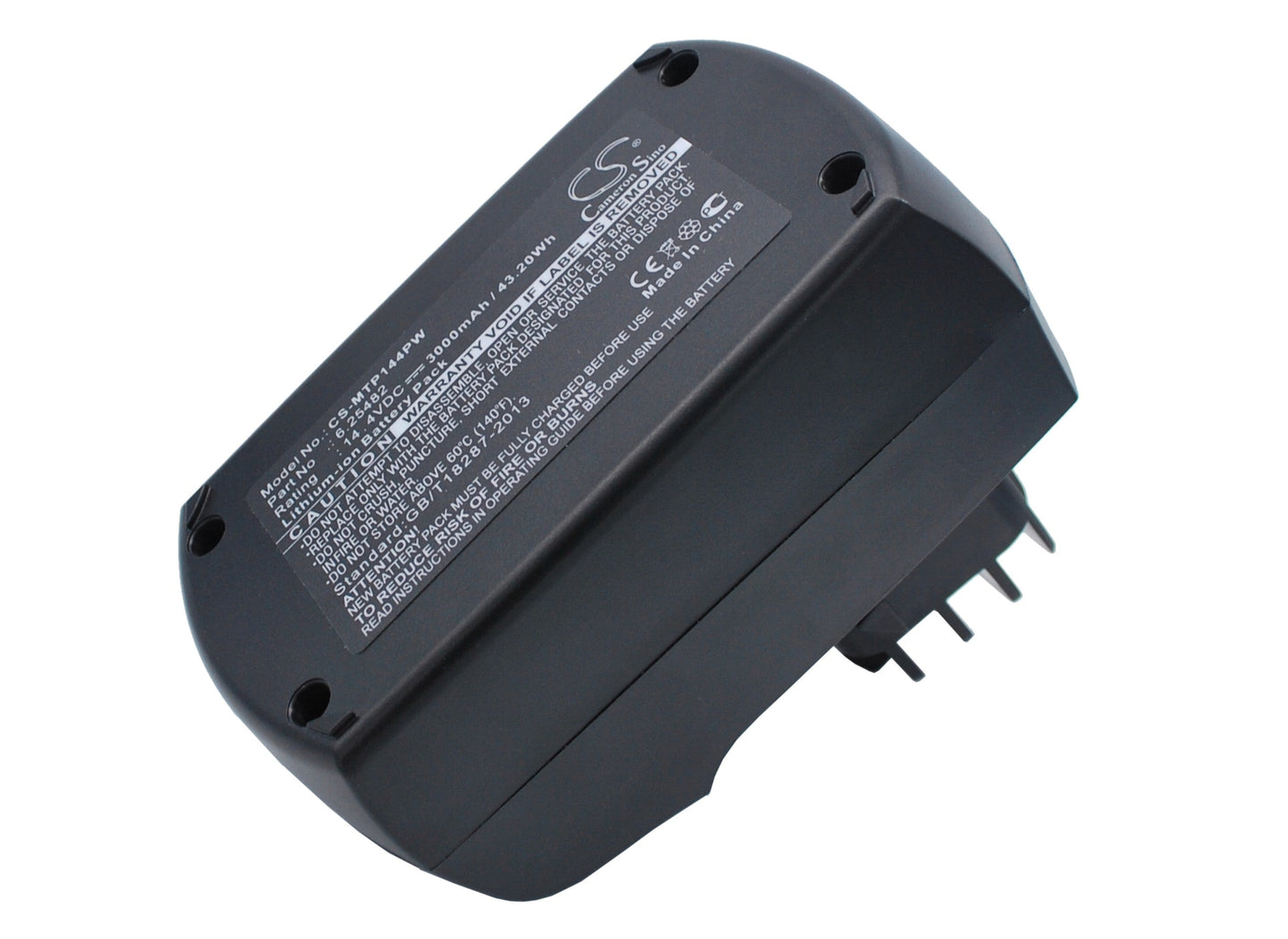 Replacement Battery for Metabo  BSZ 14.4 – Power Tools – 3000mAh / 43.20Wh / 14.4V