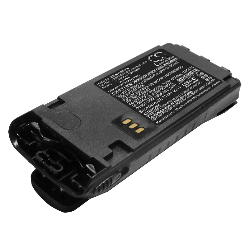 Replacement Battery for Motorola  GP329 EX – Two-Way Radio – 1500mAh / 11.10Wh / 7.4V