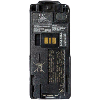 Replacement Battery for Motorola  MTP810Ex – Two-Way Radio – 720mAh / 5.33Wh / 7.4V