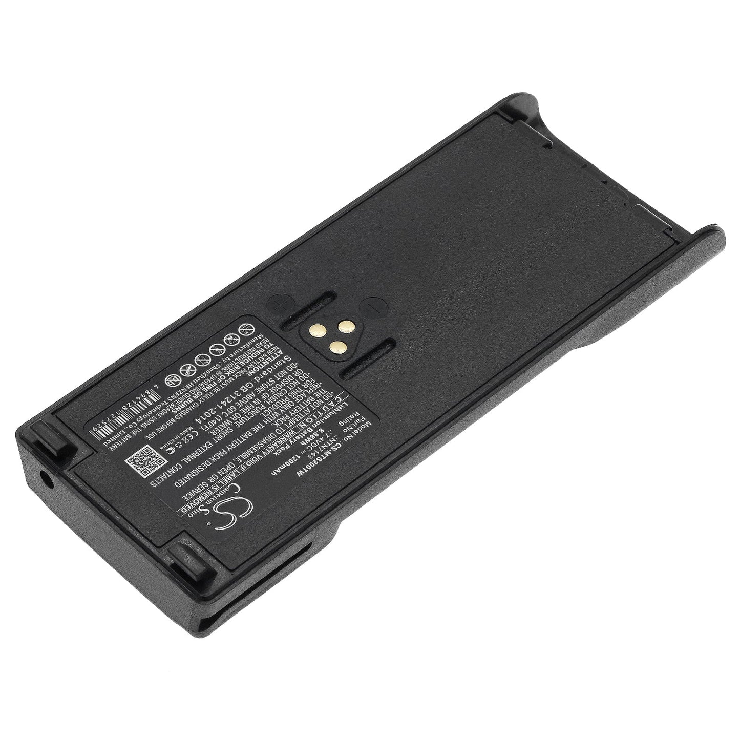 Replacement Battery for Motorola  GP1200 – Two-Way Radio – 1200mAh / 8.88Wh / 7.4V