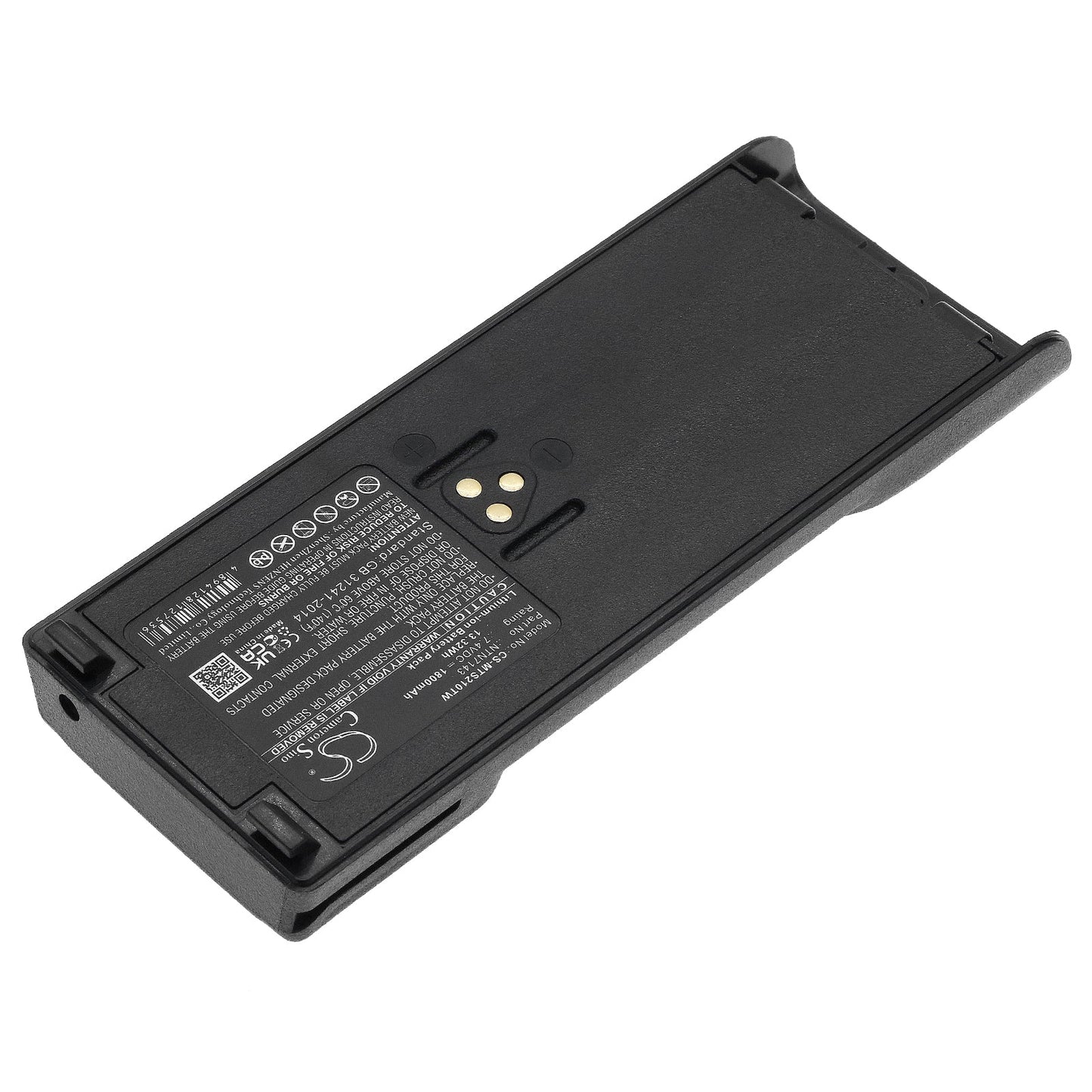 Replacement Battery for Motorola  GP1200 – Two-Way Radio – 1800mAh / 13.32Wh / 7.4V