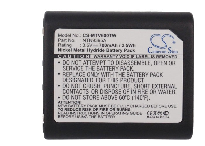 Replacement Battery for Motorola  Talkabout T6000 – Two-Way Radio – 700mAh / 3.6V