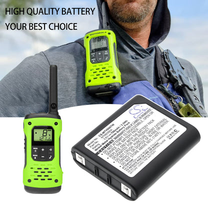 Replacement Battery for Motorola Talkabout T6000 – Two-Way Radio – 700mAh / 3.6V