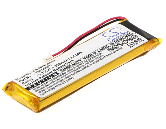 Replacement Battery for Midland BTX1 – Wireless Headset – 950mAh / 3.7V