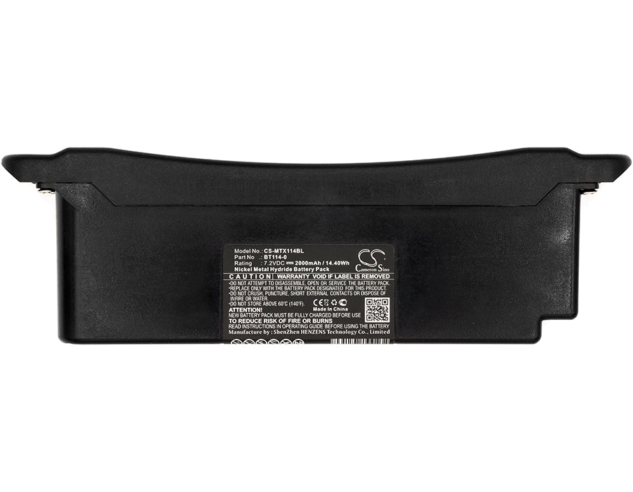 Replacement Battery for Magnetek BT114-0 – Crane Remote Control – 2000mAh / 7.2V - image 3