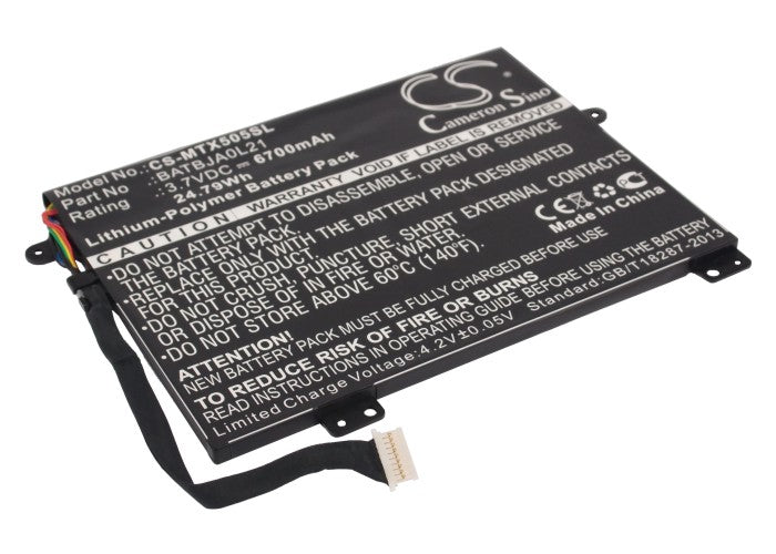Replacement Battery for Motorola Xoom Family Edition – Tablet – 6700mAh / 3.7V - image 1