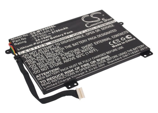 Replacement Battery for Motorola Xoom Family Edition – Tablet – 6700mAh / 3.7V - image 1