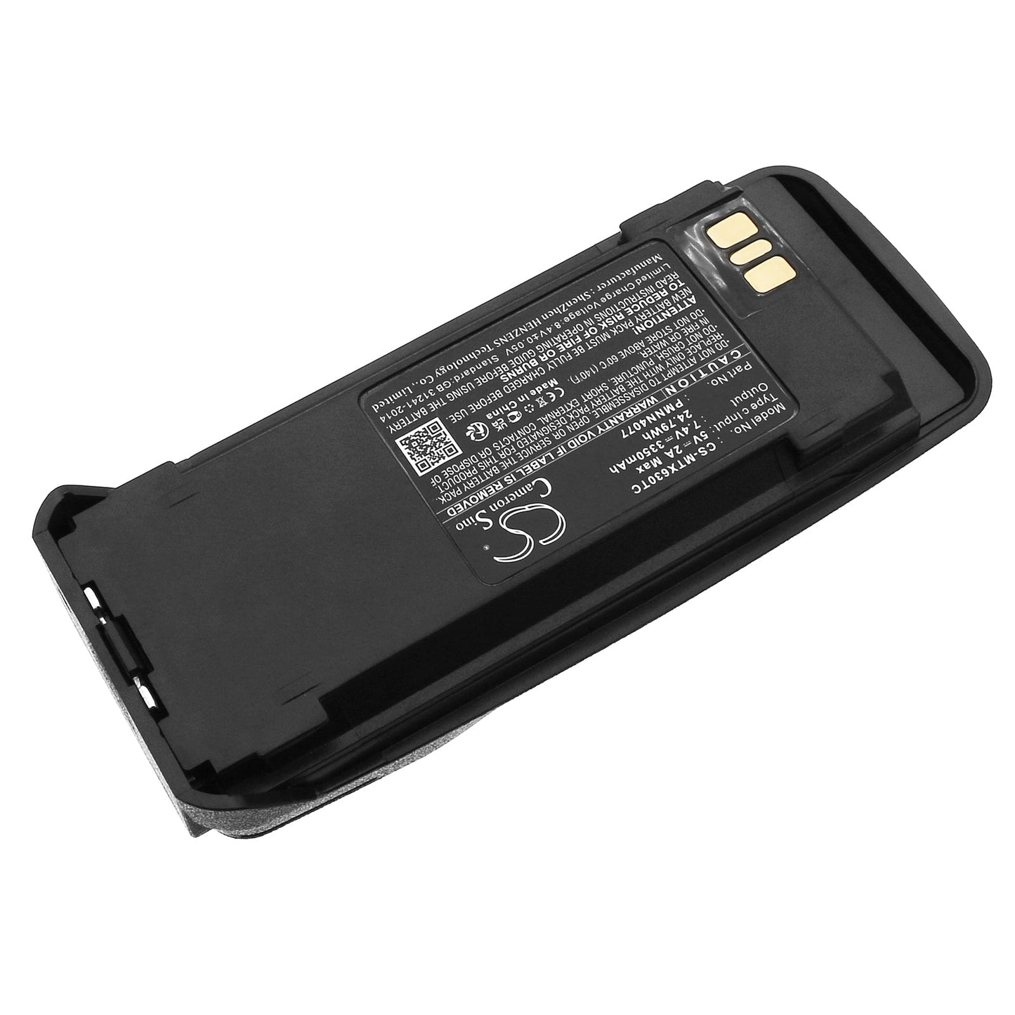 Replacement Battery for Vertex  VXD720 – Two-Way Radio – 3350mAh / 24.79Wh / 7.4V