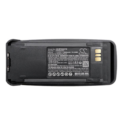 Replacement Battery for Motorola  DGP4150 – Two-Way Radio – 2600mAh / 19.24Wh / 7.4V