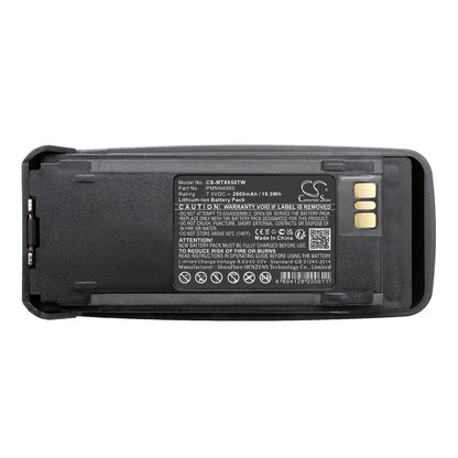 Replacement Battery for Motorola  DGP4150 – Two-Way Radio – 2600mAh / 19.5Wh / 7.5V