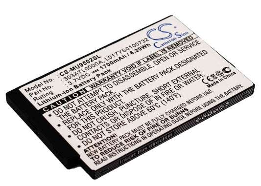 Replacement Battery for I-Mate Ultimate 9502 – Mobile, SmartPhone – 1700mAh / 3.7V