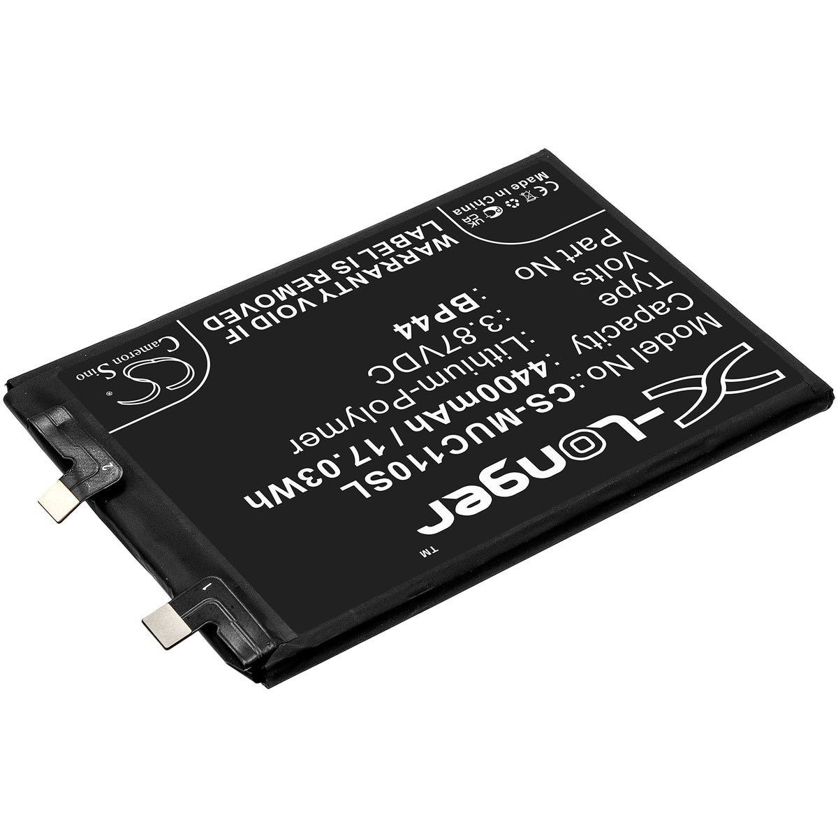 Replacement Battery for Xiaomi Civi 5G – Mobile, SmartPhone – 4400mAh / 3.87V