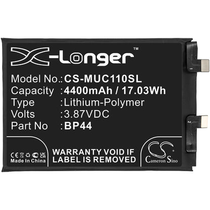 Replacement Battery for Xiaomi Civi 5G – Mobile, SmartPhone – 4400mAh / 3.87V