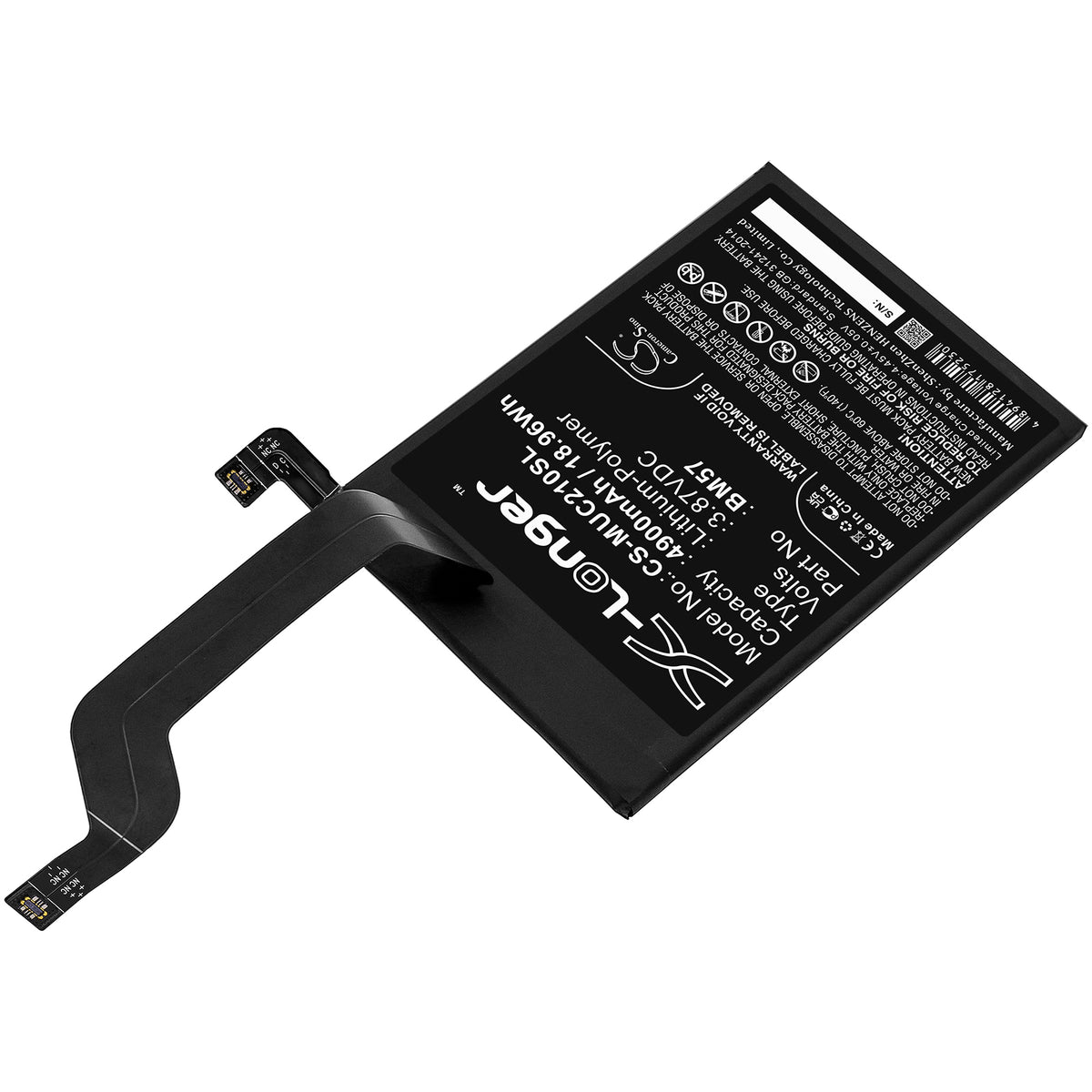 Replacement Battery for Redmi | Xiaomi | Poco Note 10 Pro – Mobile, SmartPhone – 4900mAh / 3.87V