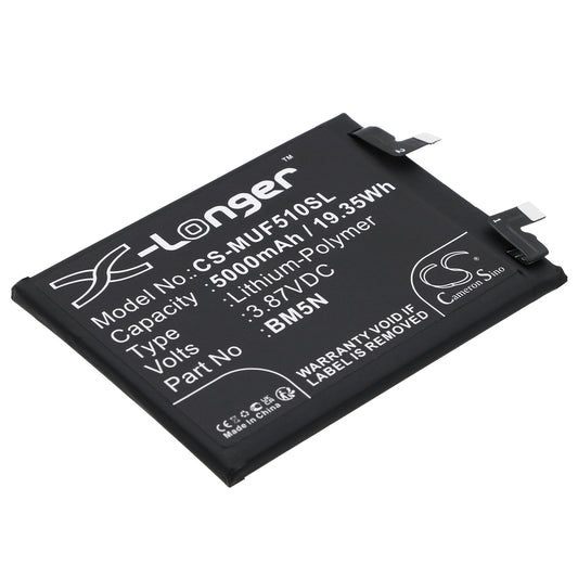Replacement Battery for Poco F5 Pro 5G – Mobile, SmartPhone – 5000mAh / 3.87V