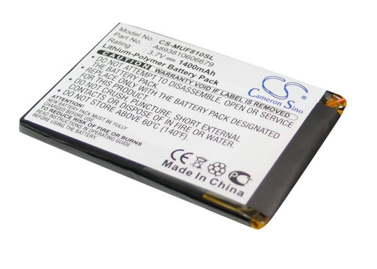 Replacement Battery for I-Mate 810-F – Mobile, SmartPhone – 1400mAh / 3.7V