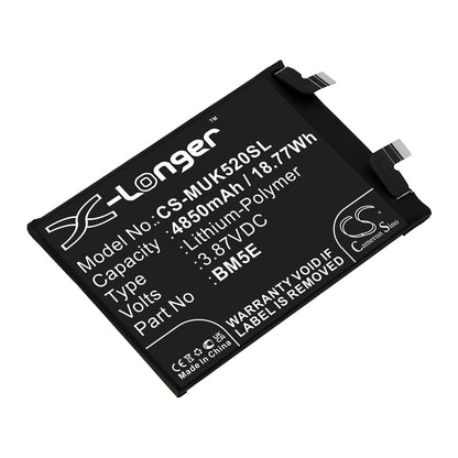 Replacement Battery for Xiaomi | Redmi Redmi K50 Pro – Mobile, SmartPhone – 4850mAh / 3.87V
