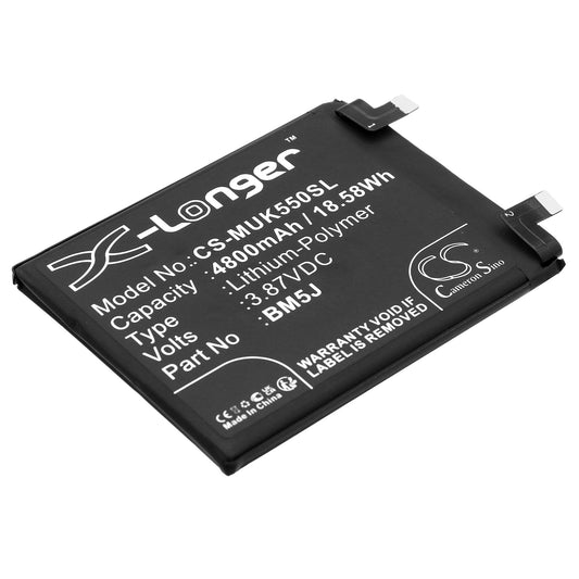 Replacement Battery for Redmi K50 Ultra – Mobile, SmartPhone – 4800mAh / 3.87V