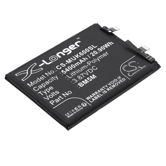 Replacement Battery for Redmi K60 – Mobile, SmartPhone – 5400mAh / 3.87V