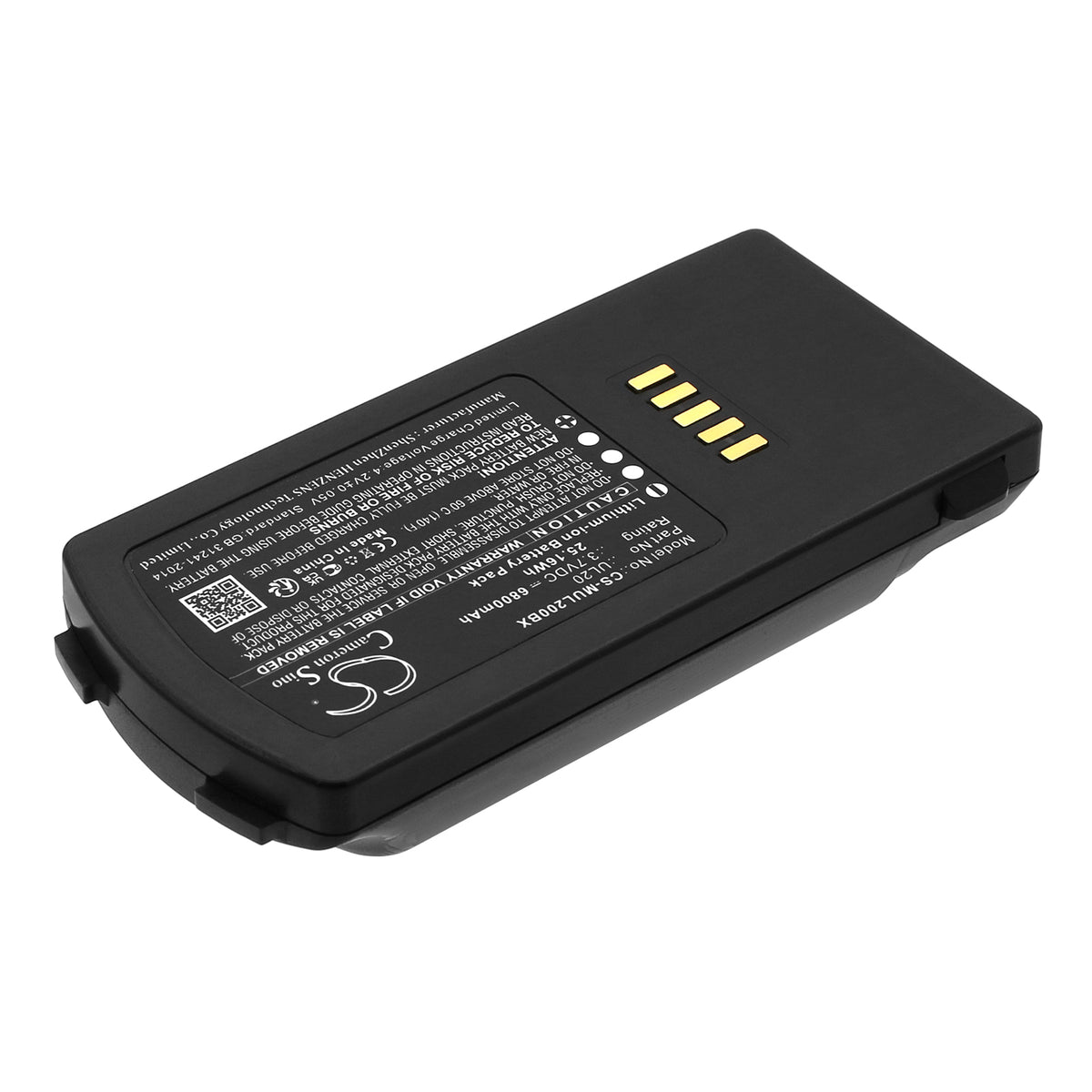 Replacement Battery for M3 Mobile UL20F – Barcode Scanner – 6800mAh / 3.7V
