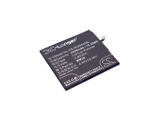 Replacement Battery for Xiaomi Mi 4S Dual SIM – Mobile, SmartPhone – 3200mAh / 3.85V