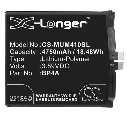 Replacement Battery for Xiaomi 12S Ultra – Mobile, SmartPhone – 4750mAh / 3.89V