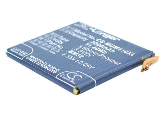 Replacement Battery for Xiaomi 4 – Mobile, SmartPhone – 3000mAh / 3.8V