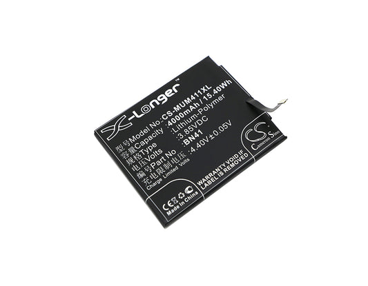 Replacement Battery for Xiaomi Note 4 – Mobile, SmartPhone – 4000mAh / 3.85V