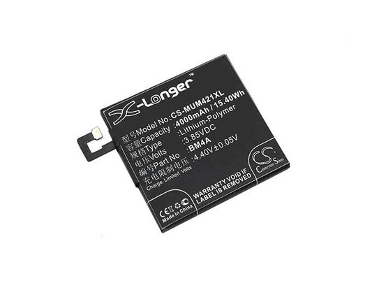 Replacement Battery for Xiaomi Redmi Pro – Mobile, SmartPhone – 4000mAh / 3.85V