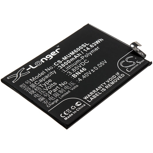 Replacement Battery for Xiaomi | Redmi Redmi Note 6 – Mobile, SmartPhone – 3800mAh / 3.85V