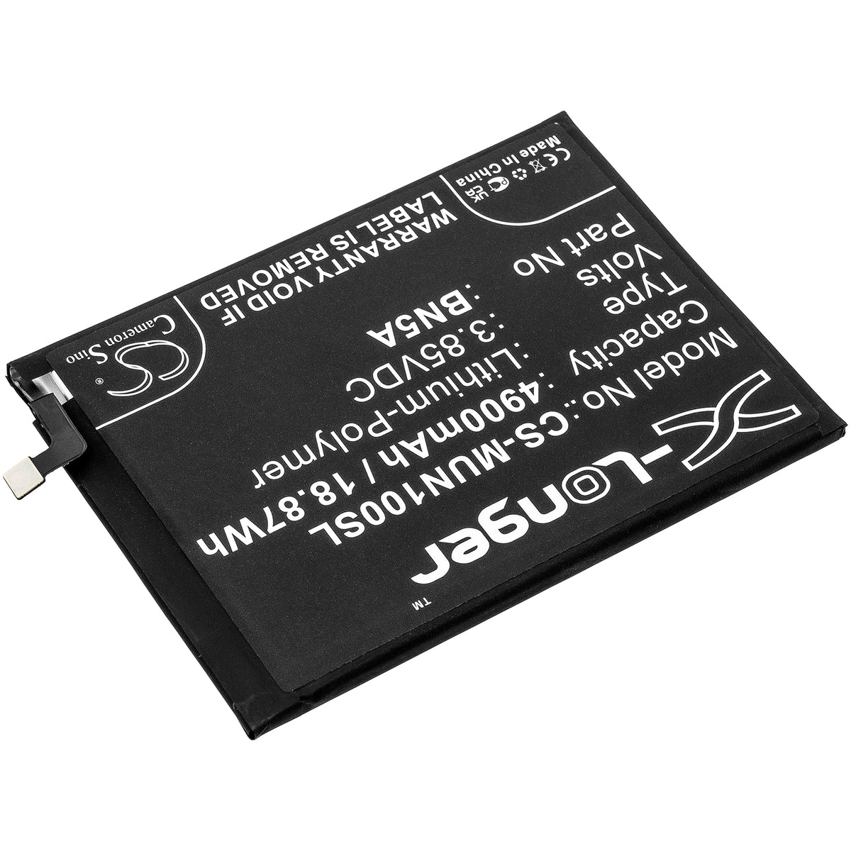 Replacement Battery for Redmi | Poco Note 10 5G – Mobile, SmartPhone – 4900mAh / 3.85V