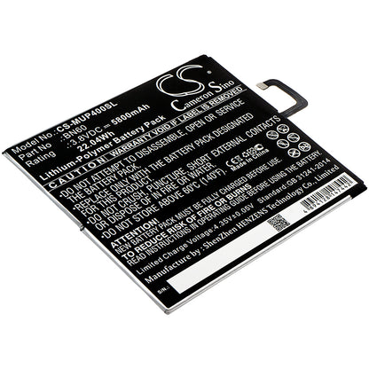 Replacement Battery for Xiaomi Mi Pad 4 – Tablet – 5800mAh / 3.8V - image 1