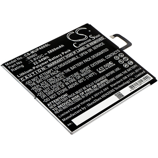 Replacement Battery for Xiaomi Mi Pad 4 – Tablet – 5800mAh / 3.8V - image 1