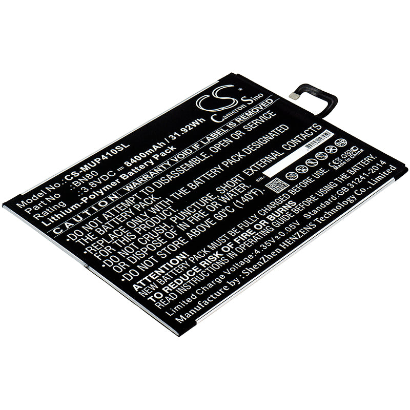Replacement Battery for Xiaomi Mi Pad 4 Plus – Tablet – 8400mAh / 3.8V - image 1
