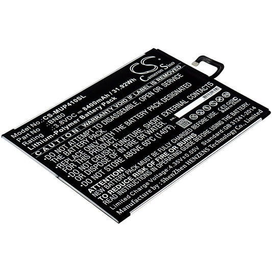 Replacement Battery for Xiaomi Mi Pad 4 Plus – Tablet – 8400mAh / 3.8V - image 1