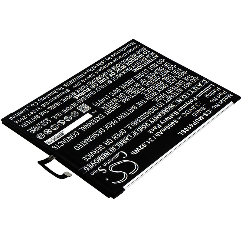 Replacement Battery for Xiaomi Mi Pad 4 Plus – Tablet – 8400mAh / 3.8V - image 2
