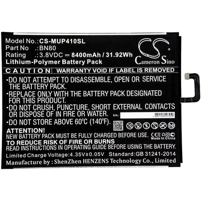 Replacement Battery for Xiaomi Mi Pad 4 Plus – Tablet – 8400mAh / 3.8V - image 3