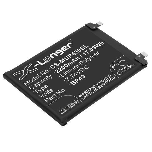 Replacement Battery for Xiaomi Mix 4 – Mobile, SmartPhone – 2200mAh / 7.74V