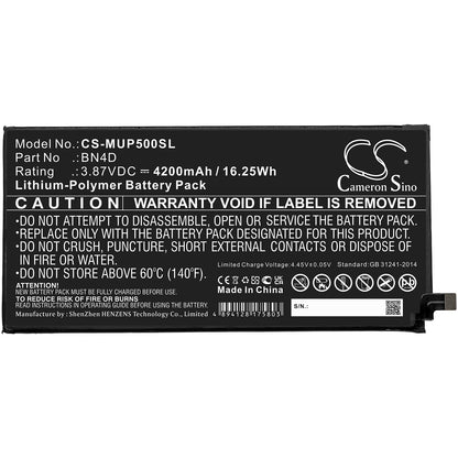 Replacement Battery for Xiaomi Mi Pad 5 Pro – Tablet – 4200mAh / 3.87V - image 3