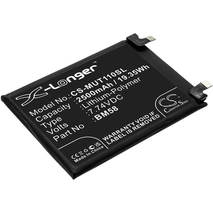 Replacement Battery for Xiaomi Mi 11T Pro 5G – Mobile, SmartPhone – 2500mAh / 7.74V