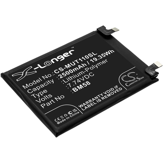 Replacement Battery for Xiaomi Mi 11T Pro 5G – Mobile, SmartPhone – 2500mAh / 7.74V
