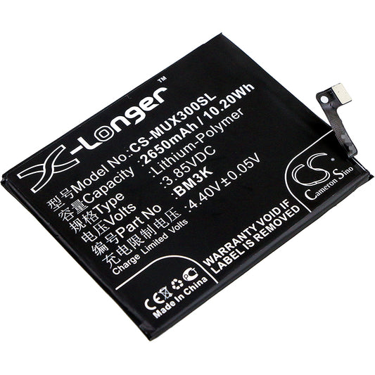 Replacement Battery for Xiaomi Mix 3 – Mobile, SmartPhone – 2650mAh / 3.85V