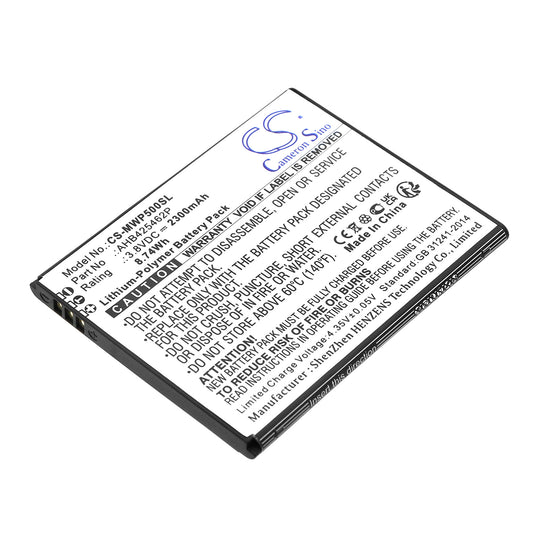 Replacement Battery for Maxwest Nitro 5P – Mobile, SmartPhone – 2300mAh / 3.8V