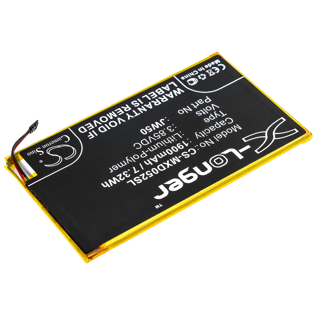Replacement Battery for Motorola Moto Module 5G – Mobile, SmartPhone – 1900mAh / 3.85V