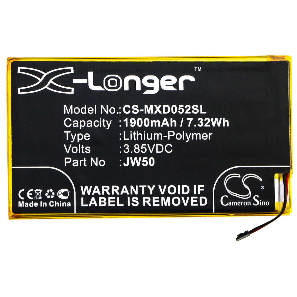 Replacement Battery for Motorola Moto Module 5G – Mobile, SmartPhone – 1900mAh / 3.85V