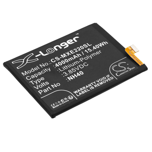 Replacement Battery for Motorola Moto E22 – Mobile, SmartPhone – 4000mAh / 3.85V