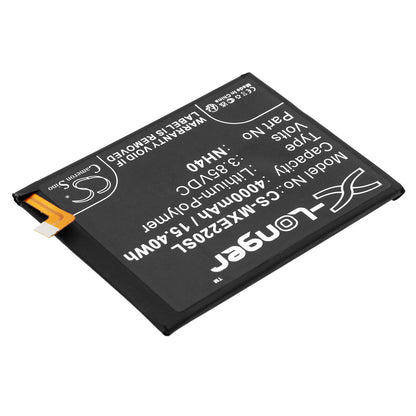 Replacement Battery for Motorola Moto E22 – Mobile, SmartPhone – 4000mAh / 3.85V