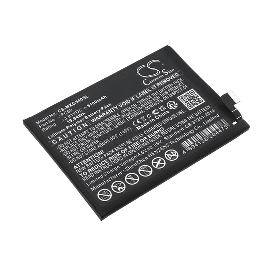 Replacement Battery for Motorola XT2343 – Mobile, SmartPhone – 5100mAh / 3.91V